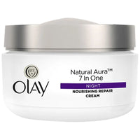 Olay Natural Aura 7 In One Night Repair Cream 50g