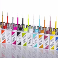 Shills Professional 12 Color Nail Gel Liner (Pack of 12)