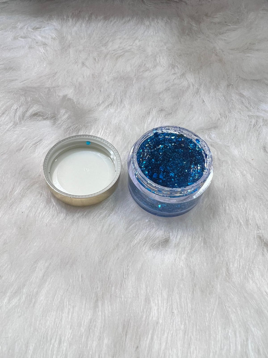 Gouri Cosmetics Hair Glitter 20. Royal Blue