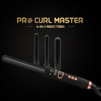 Vega Professional Curl Master Multi Tong Hair Curler - VPPCT-09