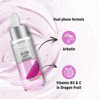 Faces Canada Glow Lift Serum Dragon Fruit Arbutin Firm, Youthful, Skin 27ml