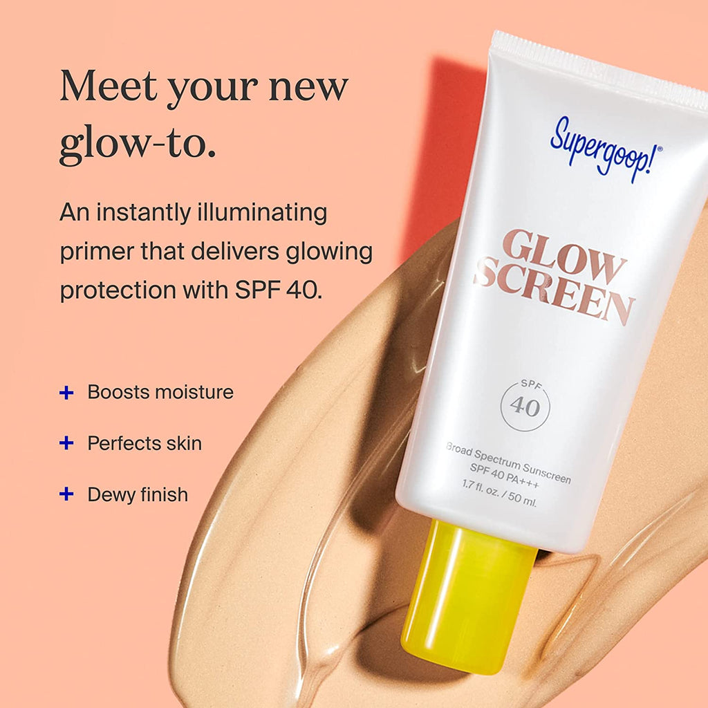 Supergoop Glowscreen Sunscreen SPF 40 Pa+++-1.7 Oz/ 50 M