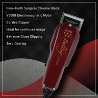 Wahl Professional Single Cut Clipper Full Head Balding Razor Close 0.4mm