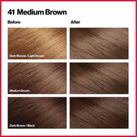 Revlon Colorsilk 3D Hair Color No Ammonia 41 Medium Brown