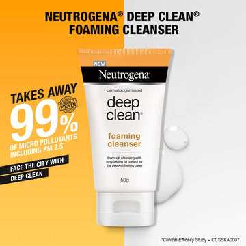 Neutrogena Deep Clean Foaming Cleanser 50g