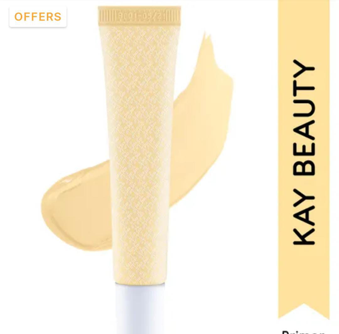 Kay Beauty Covers Redness Correcting Primer Mango Butter Yellow