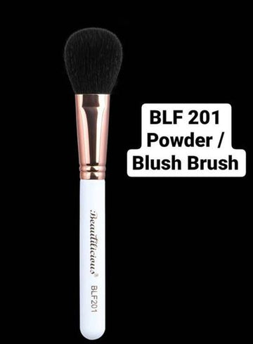 Beautilicious Powder Blush Brush BLf 201 (Soft Natural Hair)