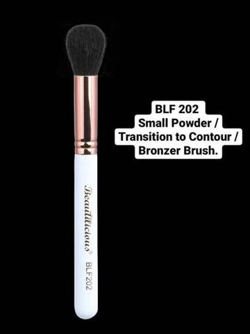 Beautilicious Brush small Powder Transition to Contour Bronzer Brush BLF 202
