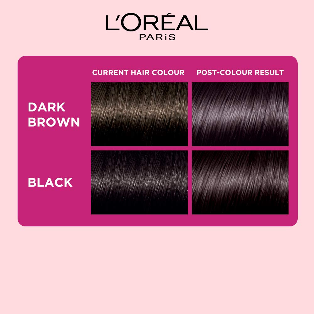 Loreal Paris Casting Creme Gloss Color 200 Ebony Black 87.5g+72ml