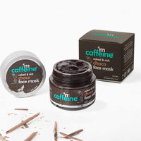 mCaffeine Naked &amp; Rich Choco Face Mask/Pack | Cocoa, Sea Weed | Deep Nourishing | Dry Skin | Paraben &amp; Mineral Oil Free | 100 g