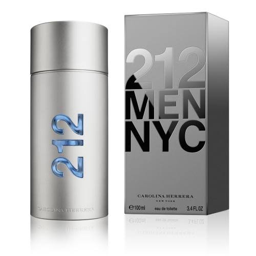 Carolina Herrera 212 Men NYC Perfume Eau De Toilette 100ml