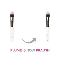 PRAUSH PROFESSIONAL DENSE TAPERED CONCEALER FOUNDATION BRUSH P20