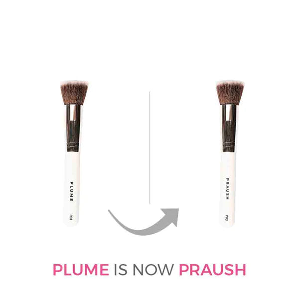 PRAUSH PROFESSIONAL FLAT TOP FOUNDATION KABUKI BRUSH P03