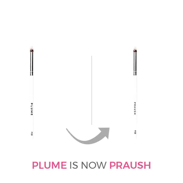 Praush Beauty Small Eyeshadow Blending Brush Plume Small Eyeshadow Blending Brush P08