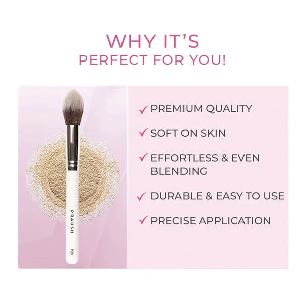 PRAUSH PROFESSIONAL POWDER BRUSH ( SMALL ) P23