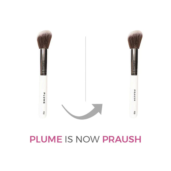 PRAUSH PROFESSIONAL ANGLED BLUSH BRUSH P02