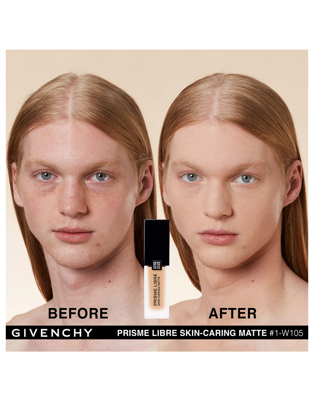 GIVENCHY Prisme Libre Skin-Caring Matte Foundation 1-W105 30ml