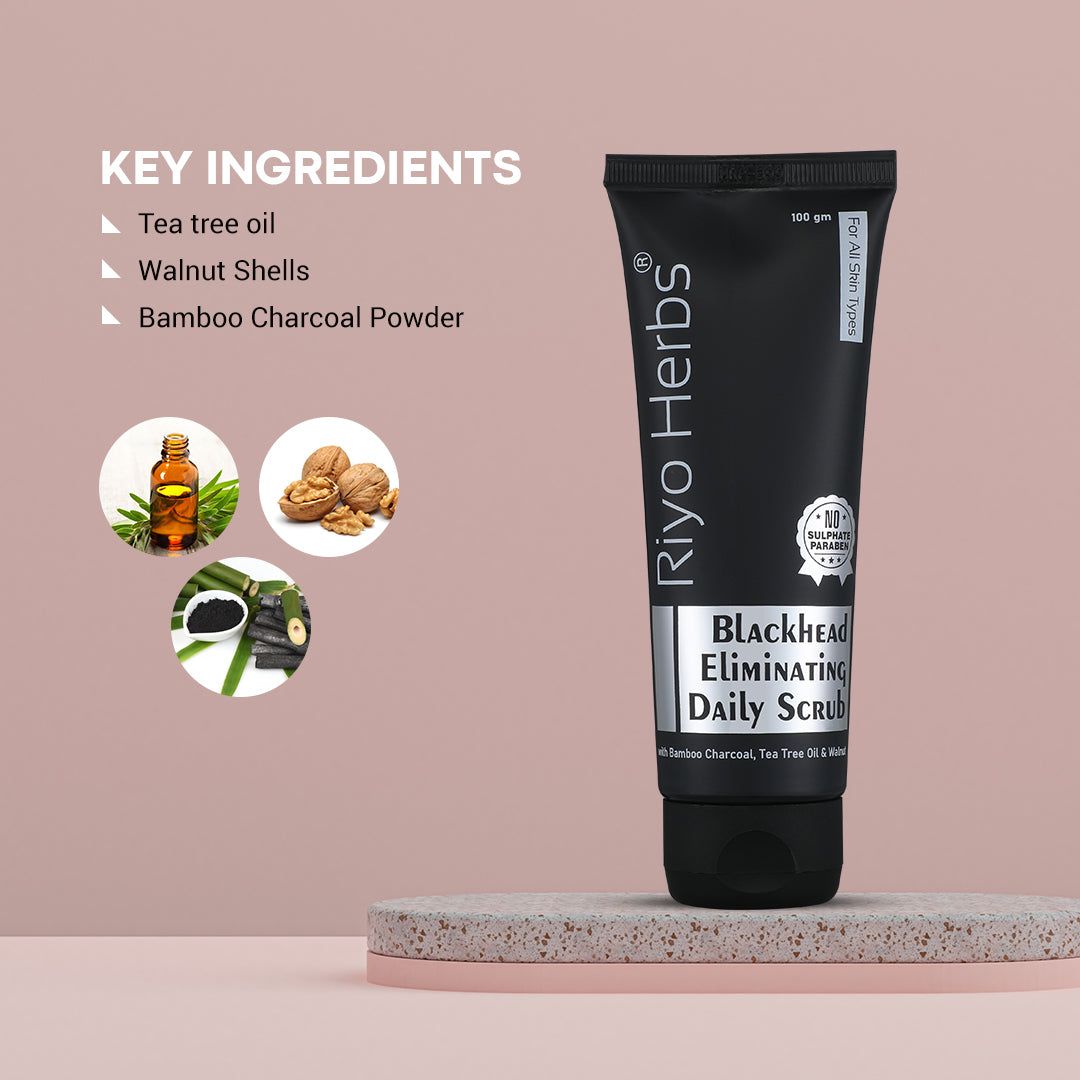 Riyo Herbs Blackhead Eliminating Daily Scrub 100gm