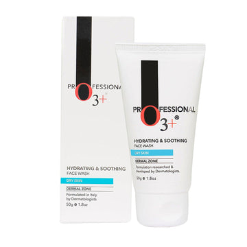 O3+ Professional Hydrating &amp; Soothing Facewash Dry Skin 50g