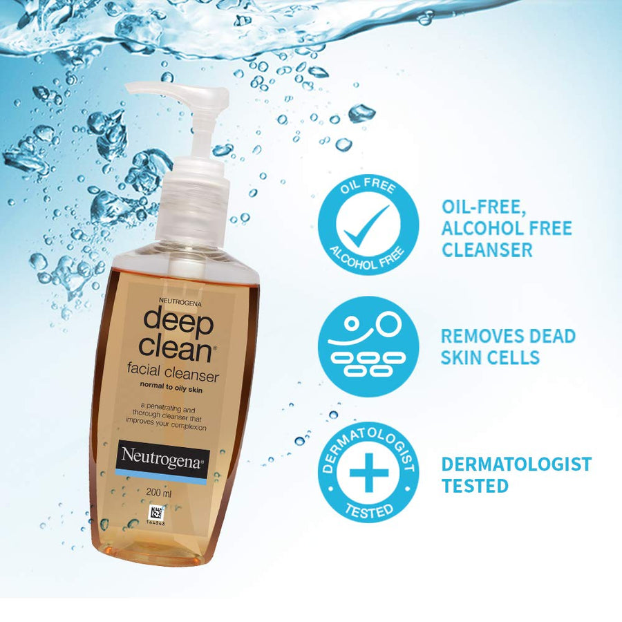 Neutrogena Deep Clean Facial Cleanser 200ml