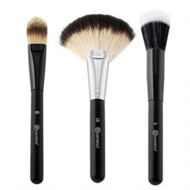 BH Cosmetics Bleding Face Trio 3 Piece Brush Set