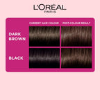 Loreal Paris Casting Creme Gloss Color 300 Darkest Brown 87.5g+72ml