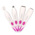 VEGA Feather Touch 4-In-1 Trimmer for Women, Suitable for trimming Eyebrows, Nose, Face &amp; Bikini Area (VHBT-03), White