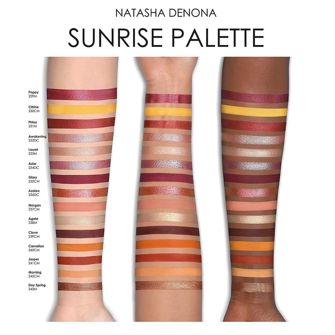 Natasha Denona Sunrise Eyeshadow Palette 19.25g