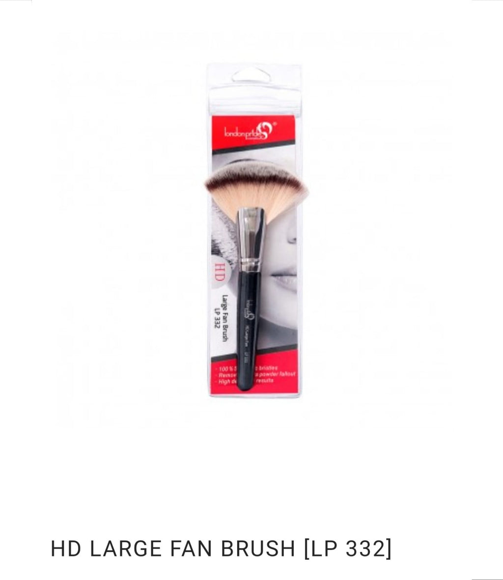 London Prime Cosmetics HD Large Fan Brush LP 332