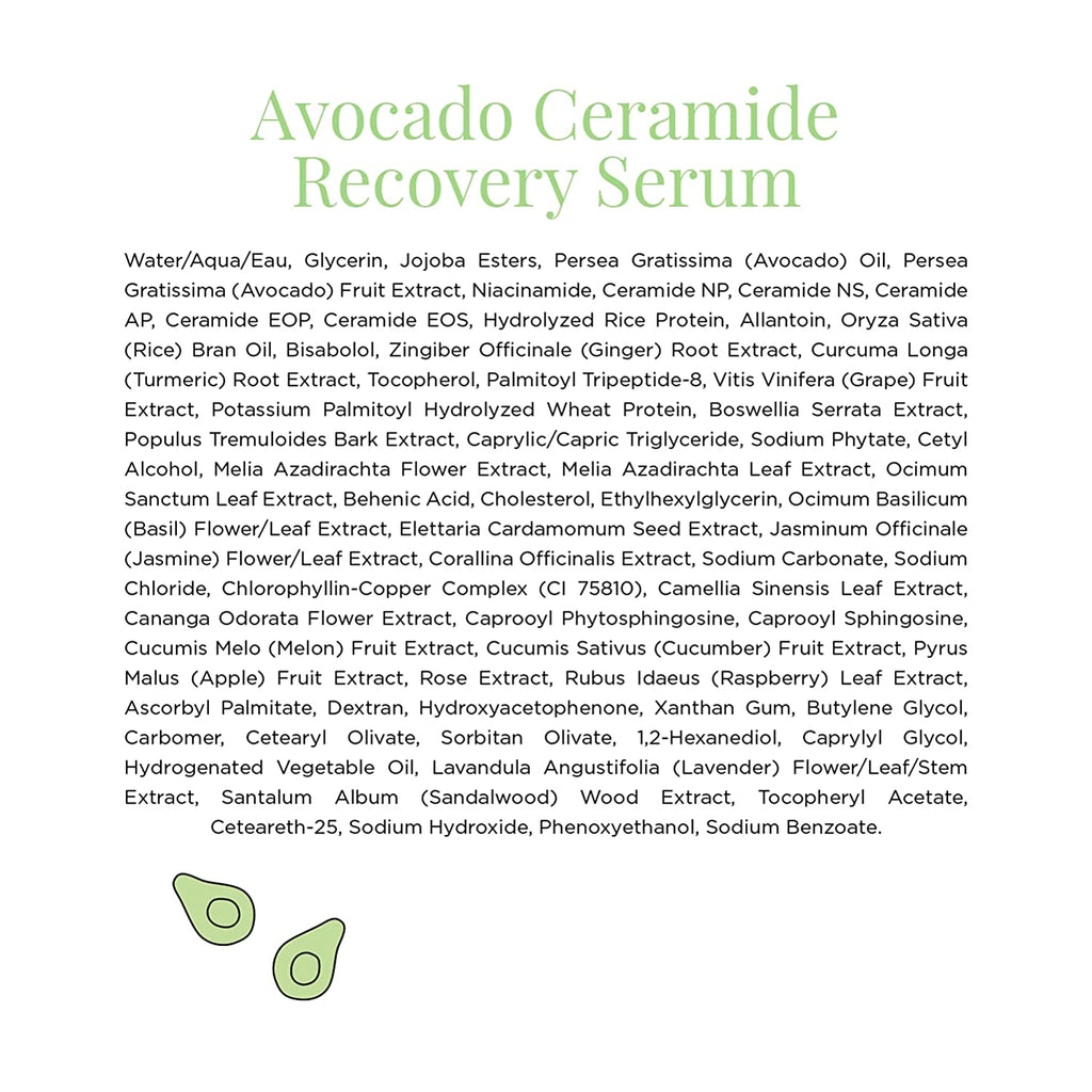 Glow Recipe Avocado Ceramide Recovery Serum 30ml