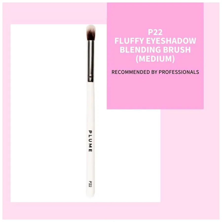 PRAUSH PROFESSIONAL FLUFFY EYE SHADOW BLENDING BRUSH ( MEDIUM ) P22