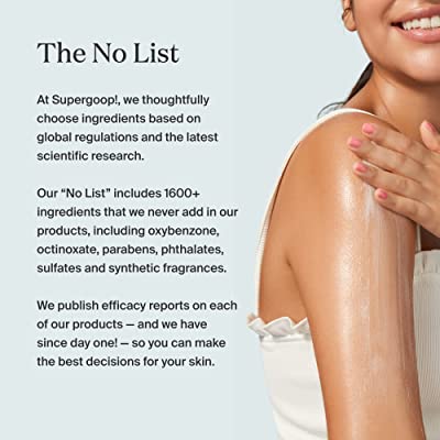 Supergoop! PLAY Everyday Lotion, 5.5 oz - SPF 50 PA++++ Reef-Friendly, Broad Spectrum, Body &amp; Face Sunscreen for Sensitive Skin - Water &amp; Sweat Resistant - Clean Ingredients - Great for Active Days