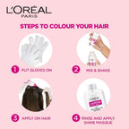Loreal Paris Casting Creme Glosss 400 Dark Brown 87.5g+72ml