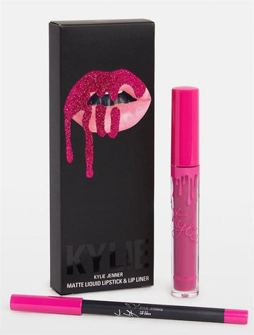 Kylie Jenner Matte Liquid Lipstick &amp; Lip Liner Tipsy