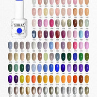 Shills Professional Soak Off Gel Polish 15Ml ..All Shades Available.