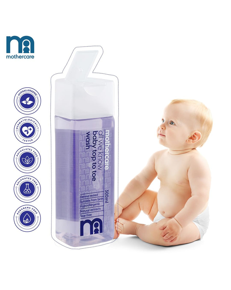 Mothercare All We Know Top to Toe Baby Wash 300ml