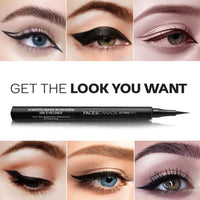 Faces Canada Ultime Pro A Matte Made in Heaven Ink Eyeliner ultra-fine application waterproof 24 hours stay 1.2ml BLACK