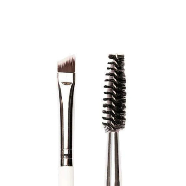 PRAUSH PROFESSIONAL BROW SPOOLIE & ANGLED BROW 2 IN 1 BRUSH P15