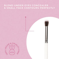 PRAUSH PROFESSIONAL FLAT TOP CONCEALER BRUSH P21