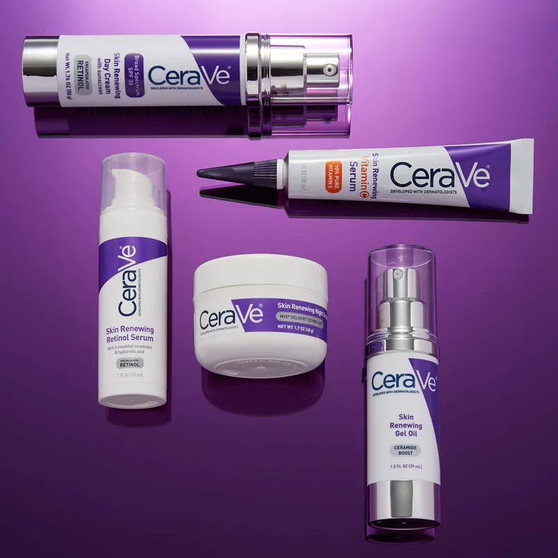 CeraVe Skin Renewing Night Cream Face Moisturizer ( 48gm )