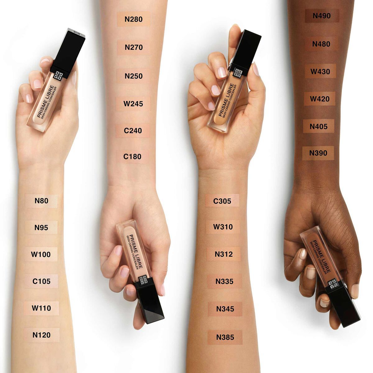 GIVENCHY PRISME LIBRE SKIN-CARING 24H HYDRATING & CORRECTING MULTI-USE CONCEALER-W100 ( 11ML )