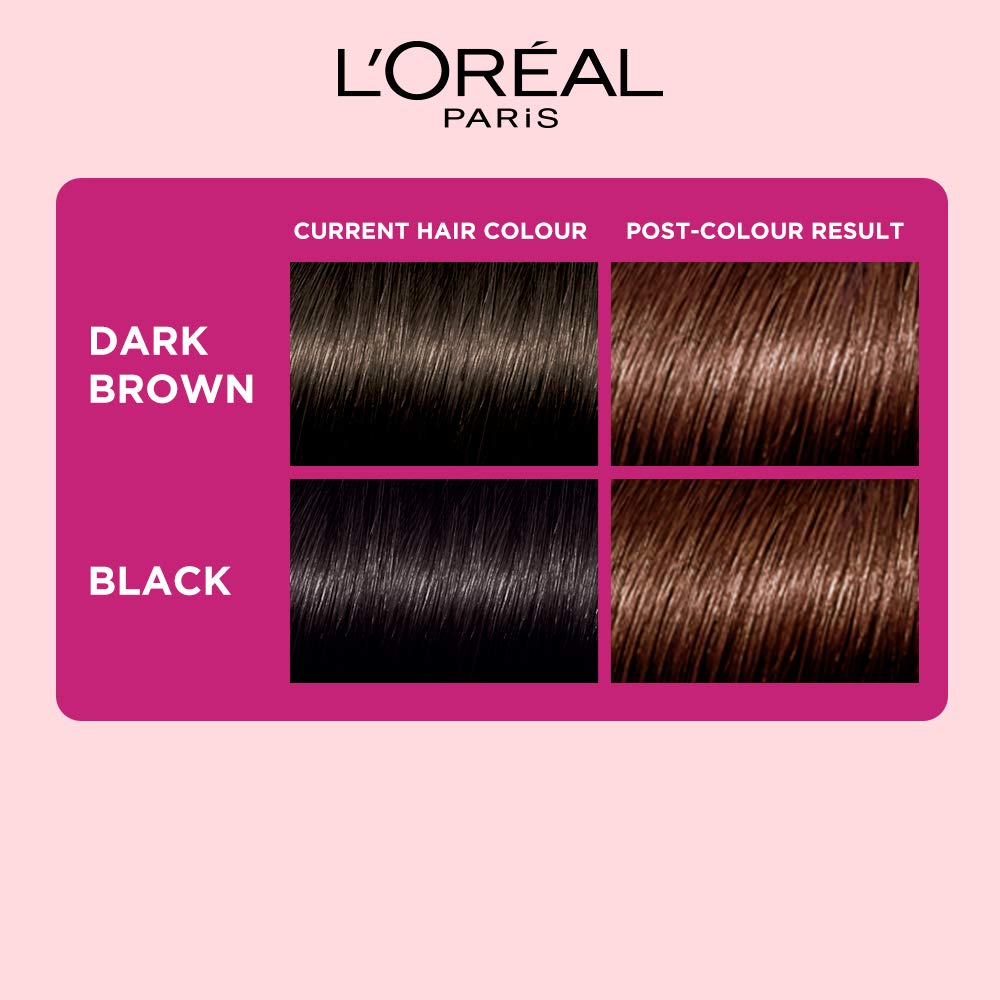Loreal Paris Casting Creme Gloss Color Medium Brown 87.5g+72ml