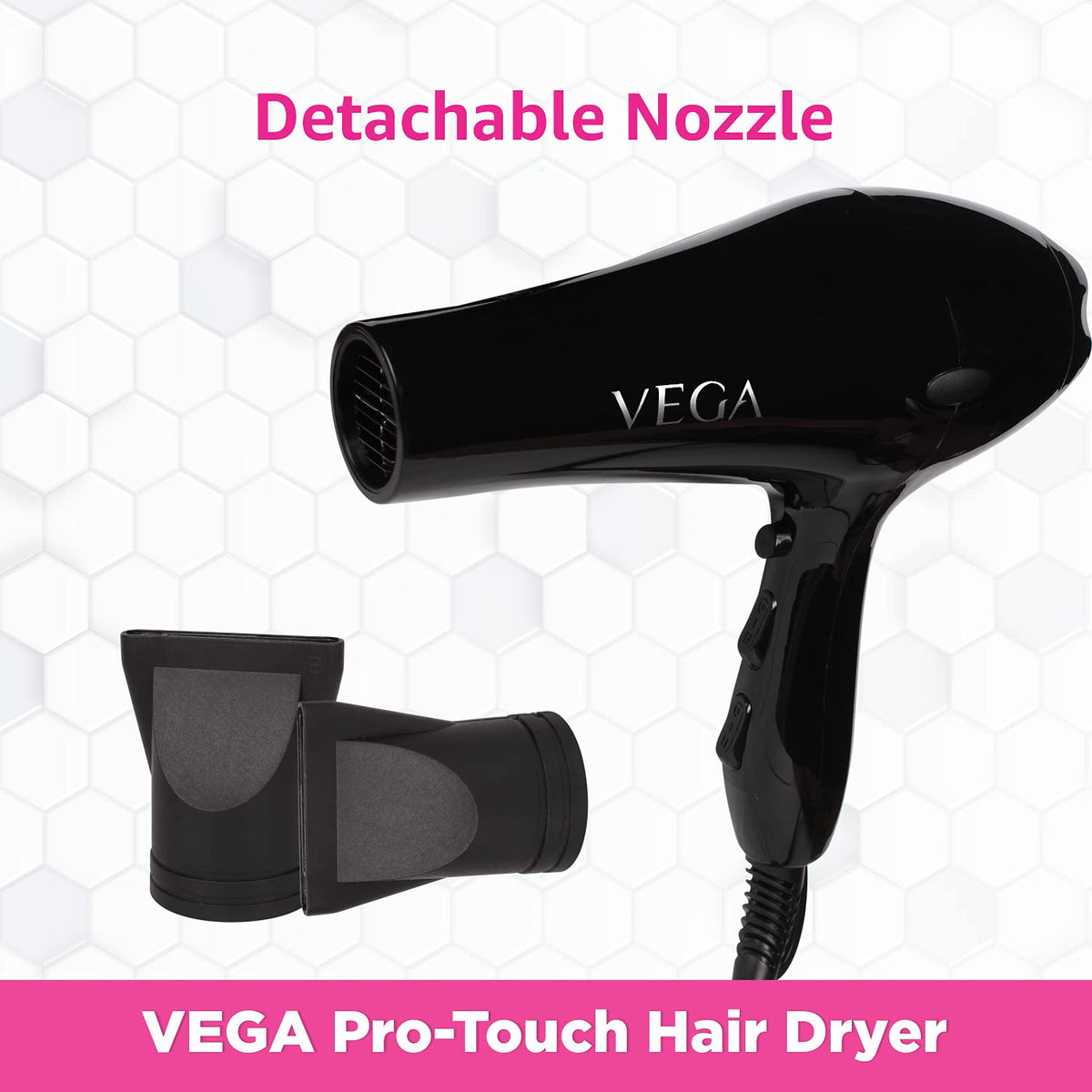 Vega Touch 1800-2000 Hair Dryer VHDP-02