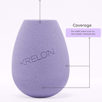 KRELON Crushh Micro fiber Beauty Velour Makeup Sponge