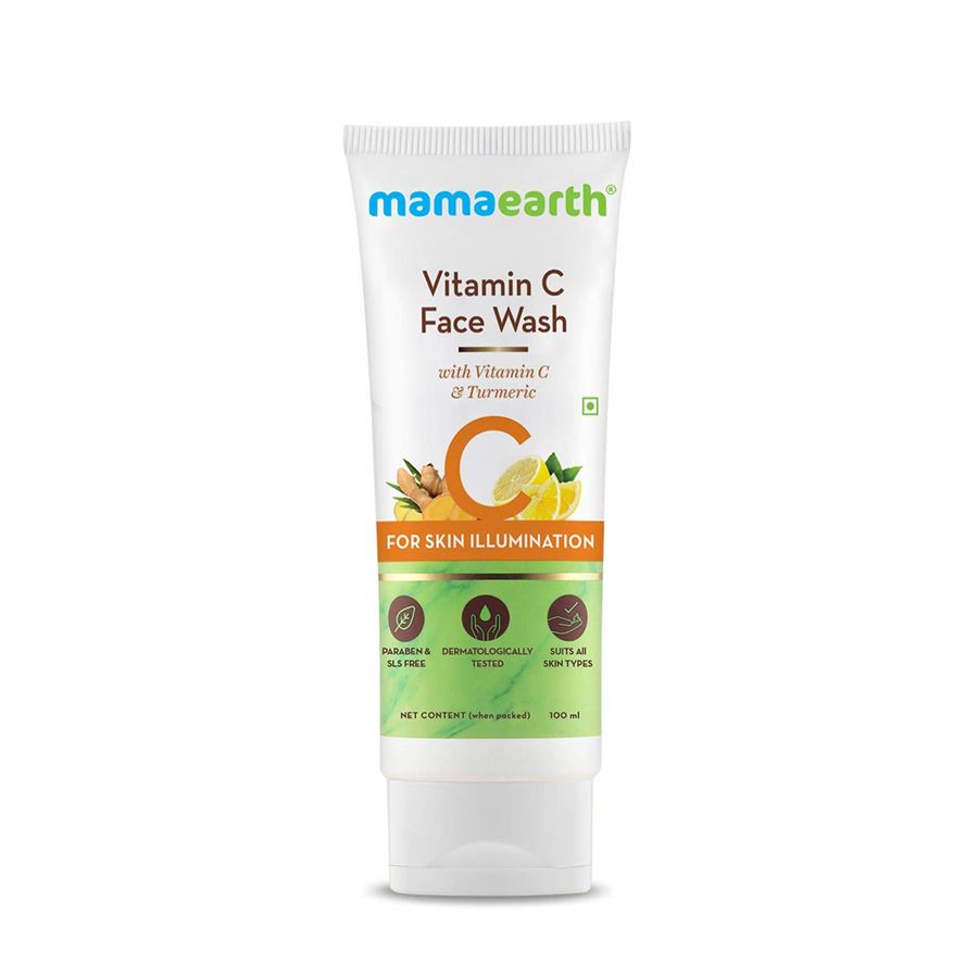 Mamaearth Vitamin C Facewash Turmeric 100ml