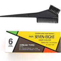 Seven Eight Hair Color Paon Covers Gray Hair Rapidly 6 Dark Brown 40g