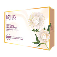 Lotus Herbals Radiant Partyglow White Peony &amp; Argan Skin Brightening &amp; Detaning Facial 4 In 1 Facial Pack,