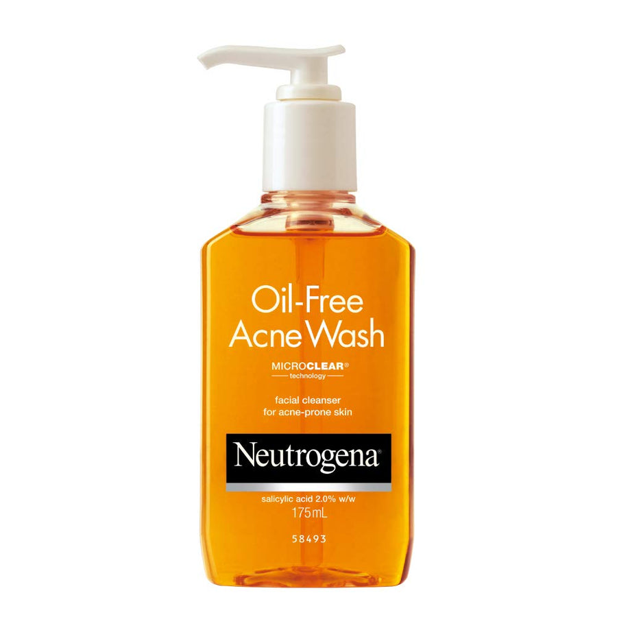 Neutrogena Oil Free Acne Wash Facial Cleanser 175ml