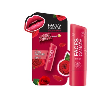 Faces Canada Lip Balm Rose Petal 12Hrs Moisture Spf 15