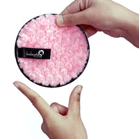 London Prime Reusable Makeup Removal Sponge Rosado Pink